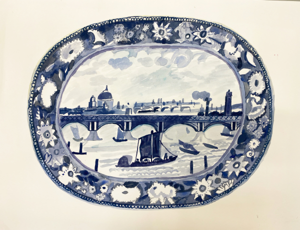 19th Century London Skyline