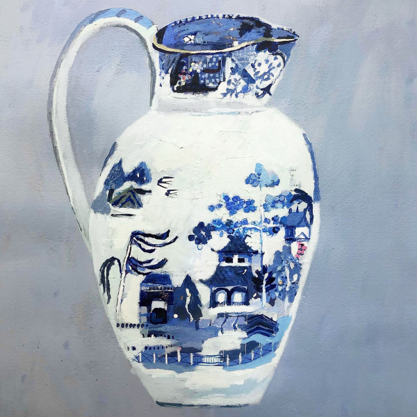 Blue Willow Jug