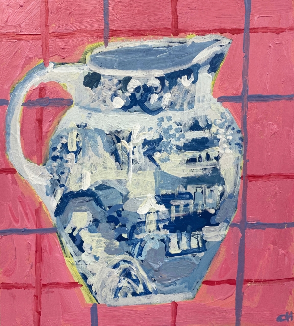 Blue Willow Jug